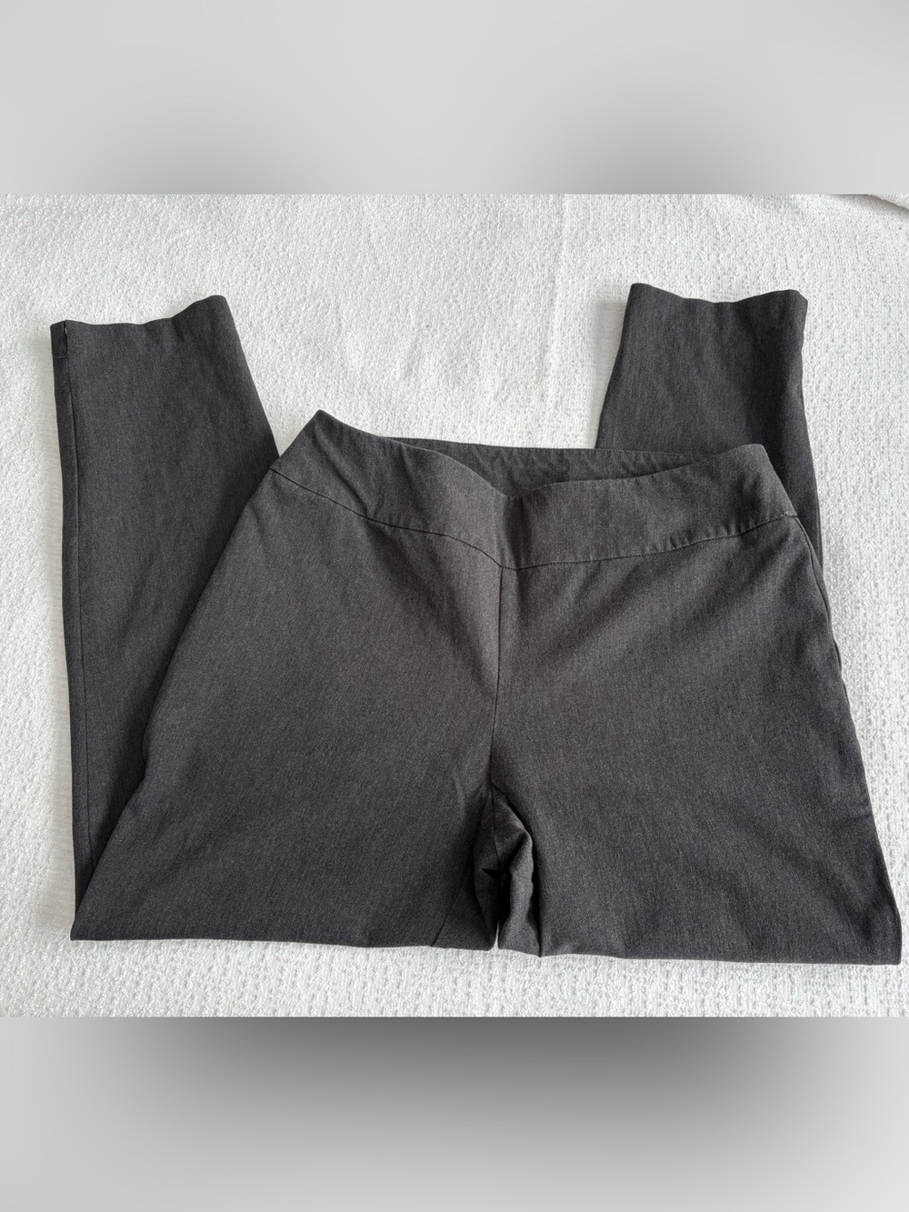 Chicos Women’s Stretch Pull-On Pants - Charcoal